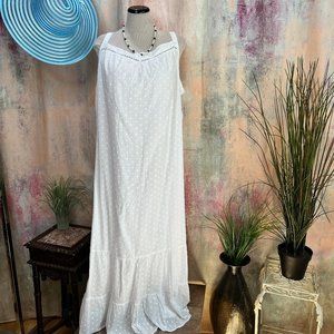NEW📌 Sonoma Beautiful Plus Size Maxi Dress with Pockets & Adjustable Straps